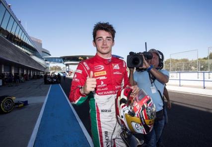 F2: Charles Leclerc marca a pole em Jerez