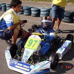 Kart: Mesmo com problemas no equipamento, Daniel Saleme termina prova em 2º