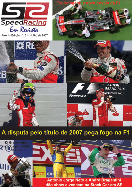 Informações: SpeedRacing em Revista chega a edição nº. 1