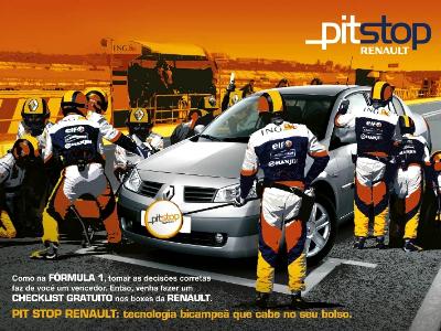 Informações: Renault do Brasil promove a 4ª edição da campanha â€œPit Stop Renaultâ€