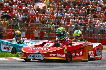 Desafio das Estrelas: Tony Kanaan conquista dois pódios e presenteia Bia Figueiredo