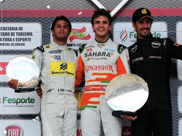 Desafio das Estrelas: Felipe Nasr vence segunda prova. Jules Bianchi é o campeão