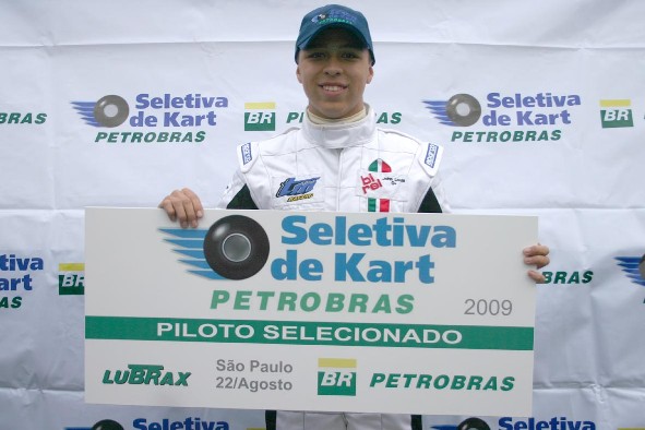 Kart: Jonathan Louis é finalista da Seletiva Petrobras de Kart