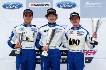 Fórmula 4 MSA: Em Donnington Park Matheus Leist vence pela primeira vez no automobilismo europeu