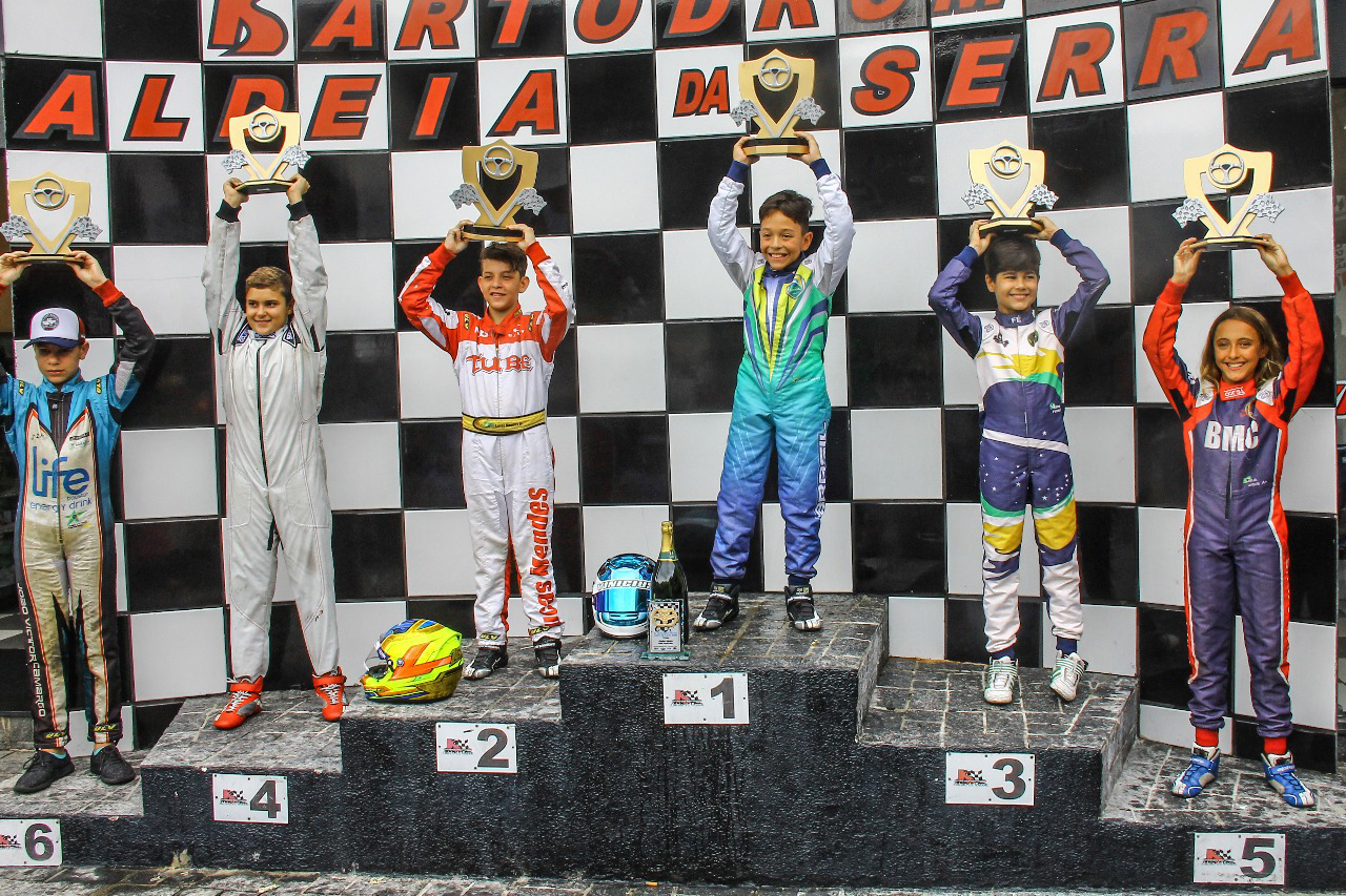 Kart: VinÁ­cius Tessaro conquistou dupla vitória na estreia em sua nova categoria