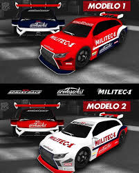 Layout dos carros de Gerson e Cassio que estÃ£o sendo votados nas redes sociais