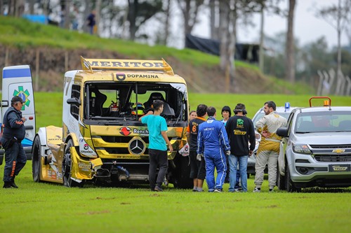 Copa Truck: Giaffone lidera treino encerrado antecipadamente