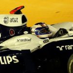 F1: Rubens larga em 6º lugar no GP de Cingapura