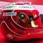 F1: Na despedida da Ferrari, Felipe Massa usa capacete vermelho em Interlagos