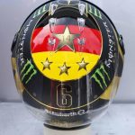 F1: Fifa proÁ­be Nico de usar desenho da taça da Copa do Mundo em capacete
