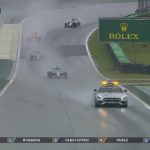 F1: Prova em bandeira vermelha pela segunda vez em Interlagos
