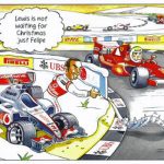 F1: Ecclestone tira sarro de Massa e Hamilton em cartão de Natal