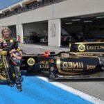 F1: Espanhola testa com a Lotus Renault na França