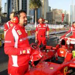 F1: Marc Gené faz exibição com Ferrari para 20 mil pessoas no Catar