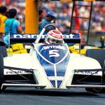 F1: Nelson Piquet, com a bandeira do Vasco, pilota Brabham de 1981