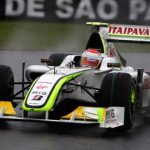 F1: Rubens Barrichello faz a pole e leva Interlagos ao delÁ­rio