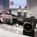 F1: Com nova pintura, Sauber lança novo carro