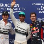 F1: Lewis Hamilton marca a pole em Sepang