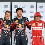 F1: Mark Webber marca a pole em Silverstone