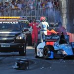 IndyCar: Simon Pagenaud acerta o muro do S do Samba