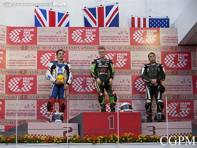 GP de Macau: Nas motos, Stuart Easton vence pela 3ª vez consecutiva