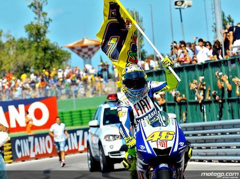 MotoGP: Valentino Rossi vence em Misano