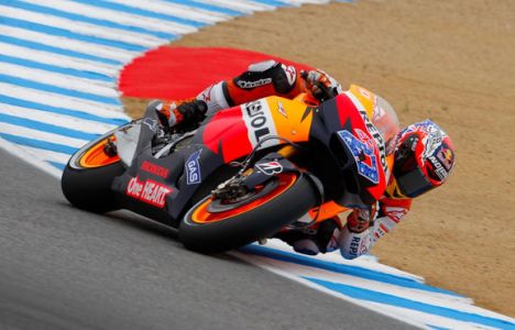 MotoGP: Casey Stoner vence em Laguna Seca