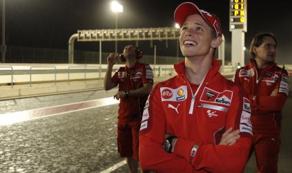 MotoGP: Casey Stoner é o mais rápido no primeiro treino em Losail