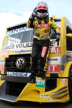 Truck: Leandro Totti conquista primeira pole da MAN