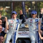 WRC: Sébastien Ogier comemora tÁ­tulo com vitória em casa