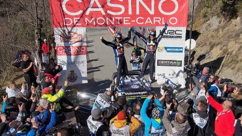 WRC: Sébastien Ogier vence Rally de Monte Carlo