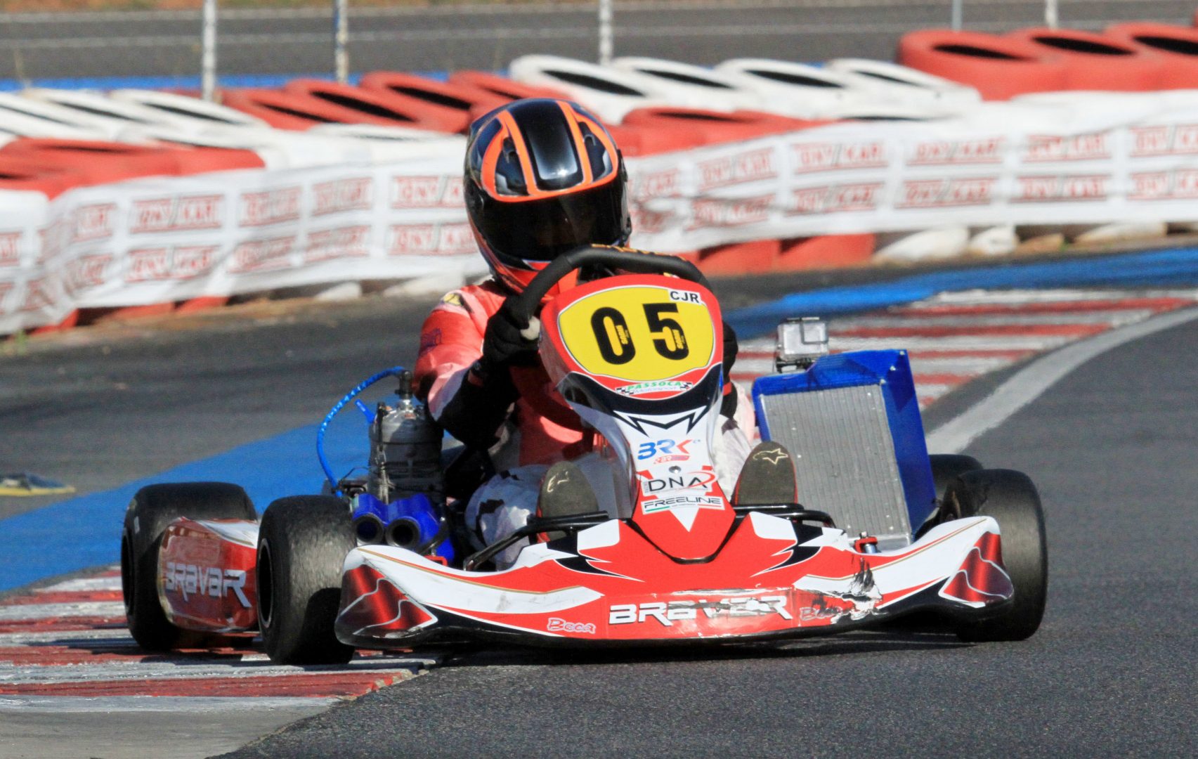 Brasileiro de Kart: George Crispim comemora evolução no Brasileiro