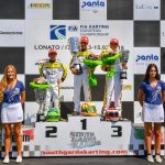 Kart: Gui Figueiredo conquista primeira vitória e pódio no Troféu Academy da FIA, na Europa