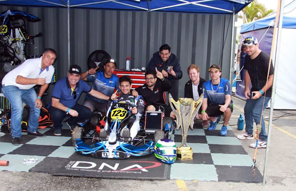 Brasileiro de Kart: João LuÁ­s Pocay sagrou-se campeão brasileiro da Novatos