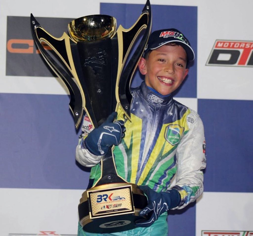 Brasileiro de Kart: VinÁ­cius Tessaro venceu na Júnior Menor e conquistou seu segundo Campeonato Brasileiro