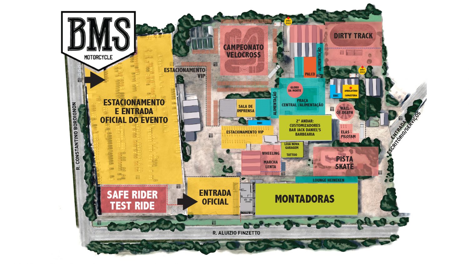 BMS Motorcycle 2018 terá pista exclusiva de skate e presença de marcas importantes do segmento