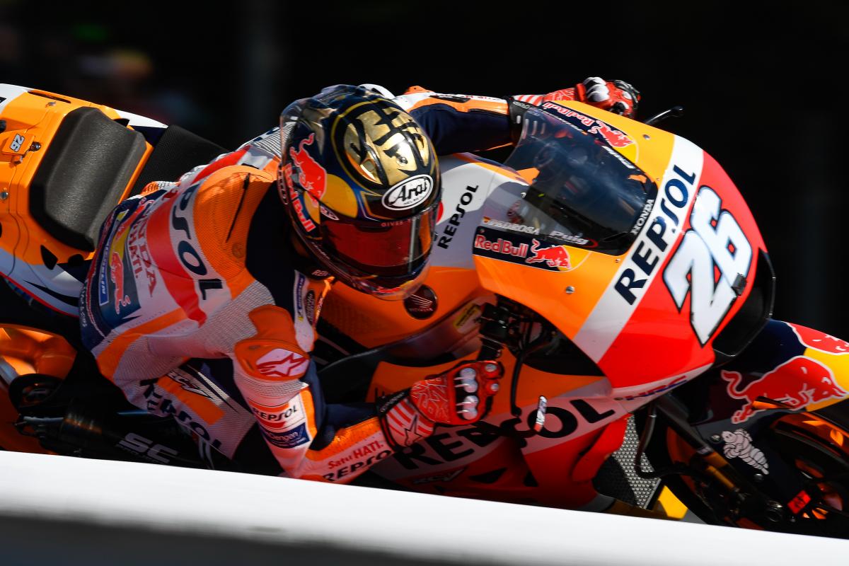 MotoGP: Pedrosa bate próprio recorde e lidera treinos livres na República Checa