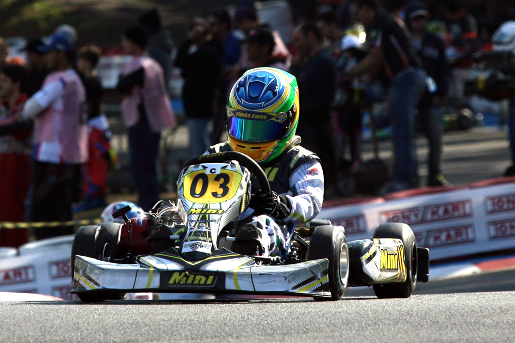 Kart: Firás Fahs tenta recuperar a liderança da Cadete no Citadino de Kart de Foz