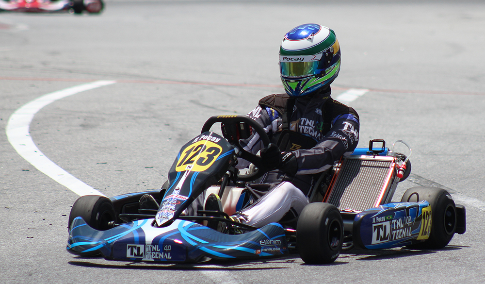 Kart: João LuÁ­s Pocay está pronto para disputar o tÁ­tulo na Copa Brasil