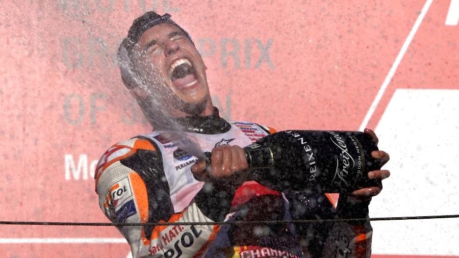 MotoGP: Marc Márquez vence em Motegi e conquista o pentacampeonato