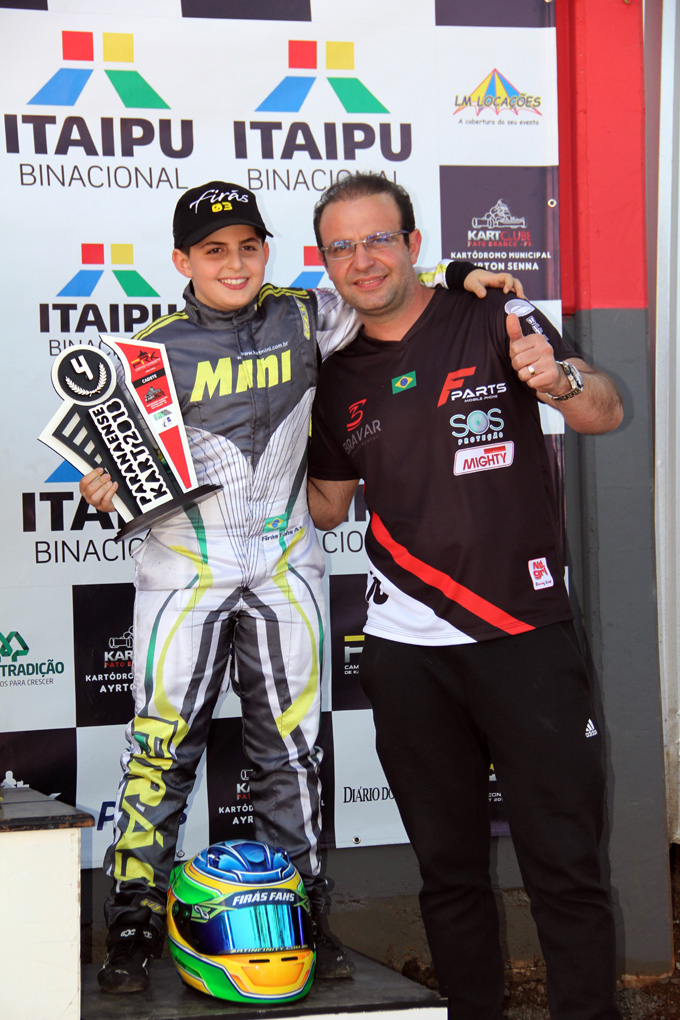 Firás Fahs encerra a temporada domingo nas 500 Milhas de Kart