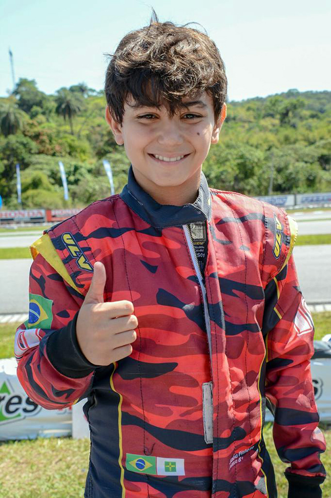 Kart: João Pinheiro Filho chegou ao sétimo tÁ­tulo na temporada e concorrerá ao Capacete de Ouro