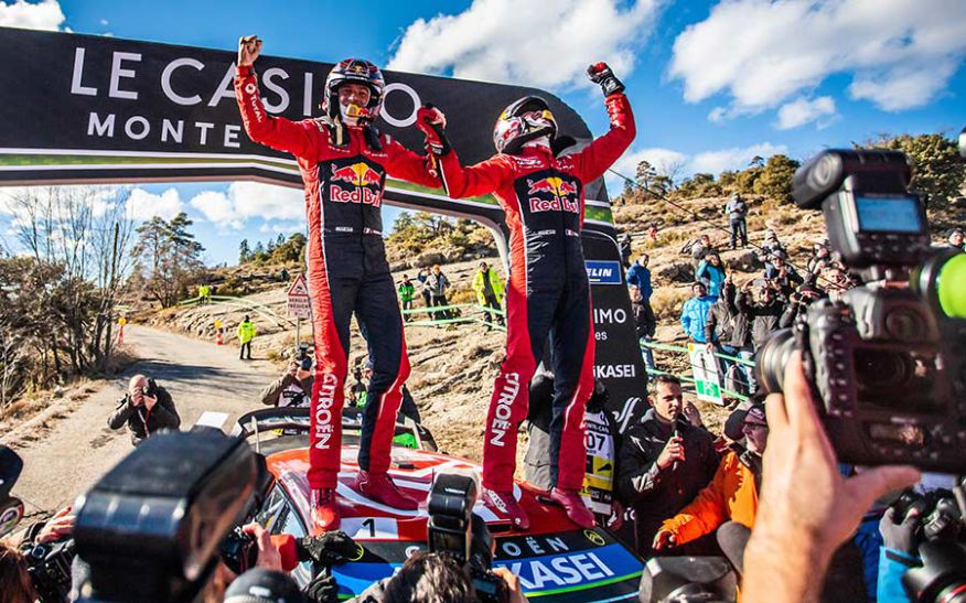 WRC: Sébastien Ogier vence Rally de Monte Carlo