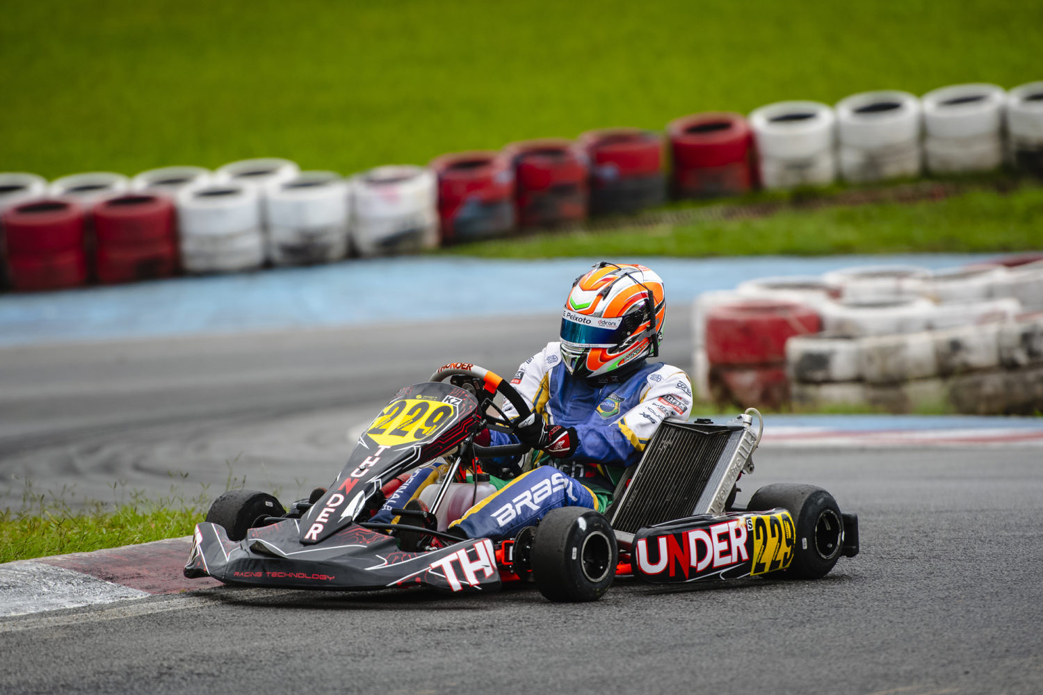 Kart: Thunder Racing estreou com sucesso seu novo chassi para a categoria Rotax DD2