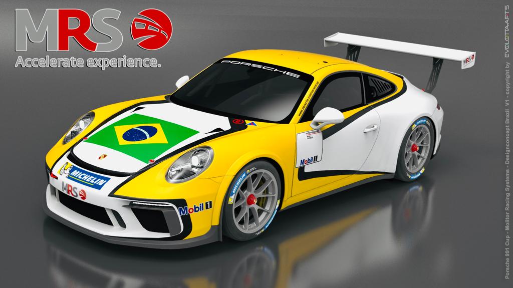 Fernando Croce será o único brasileiro a disputar o Porsche Mobil SuperCup