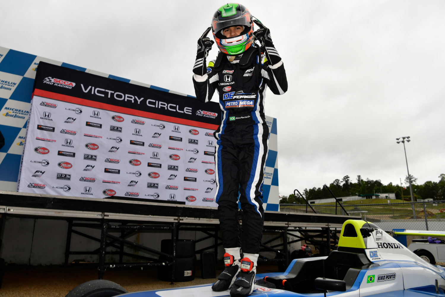 Formula 4 United States Championship: Kiko Porto vence em Road Atlanta e lidera o campeonato