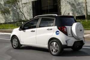 O pequeno iEV 20 Ã© na verdade o JAC J2, mas com roupagem de "SUV"