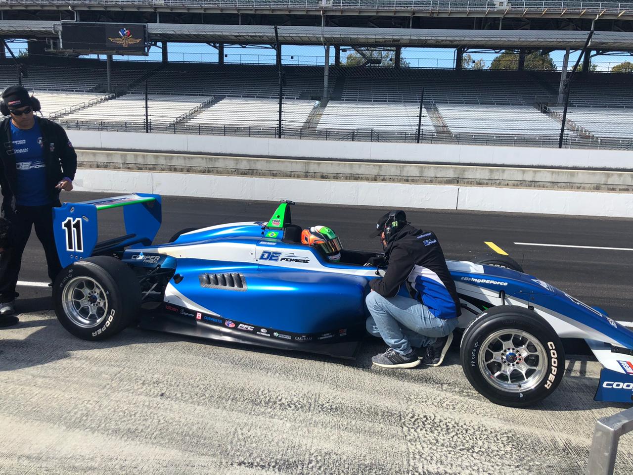 UFS2000: Kiko Porto fica satisfeito com testes em Indianápolis