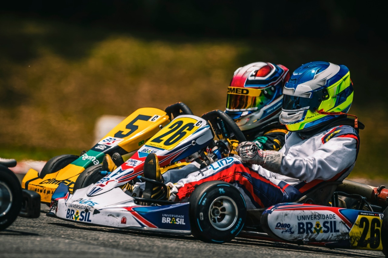 Kart: Pedro Lins treinou e estreará na Júnior Menor no próximo sábado na Copa Aldeia da Serra