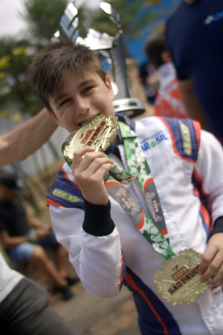 Kart: Pedro Lins venceu e lidera na Copa São Paulo KGV antes de iniciar treinos na Júnior Menor